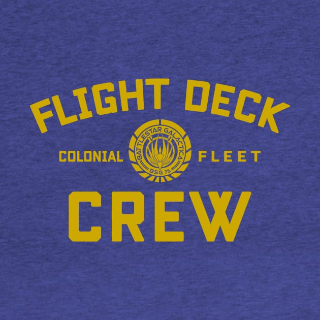 Battlestar Galactica Flight Deck Crew by MindsparkCreative